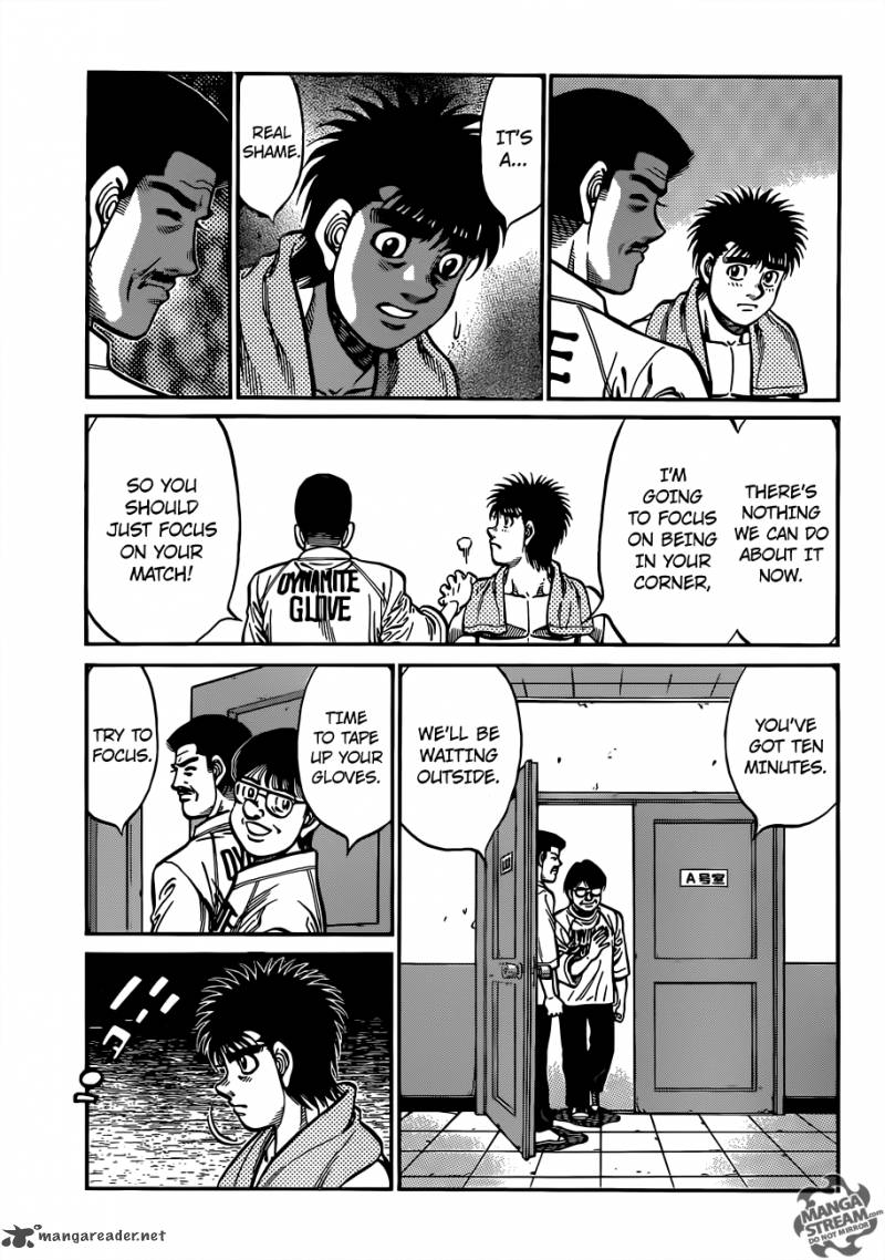 Hajime no Ippo Chapter 1030 - Page 5