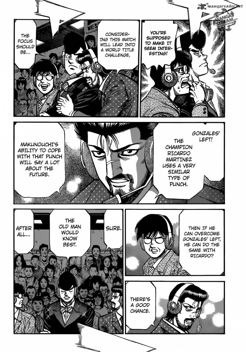 Hajime no Ippo Chapter 1031 - Page 3