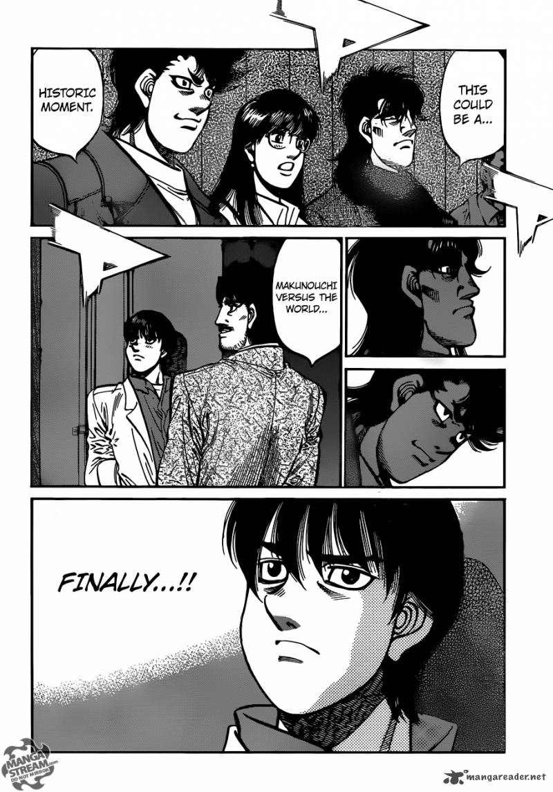 Hajime no Ippo Chapter 1031 - Page 5