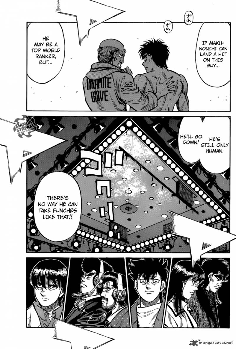Hajime no Ippo Chapter 1032 - Page 13