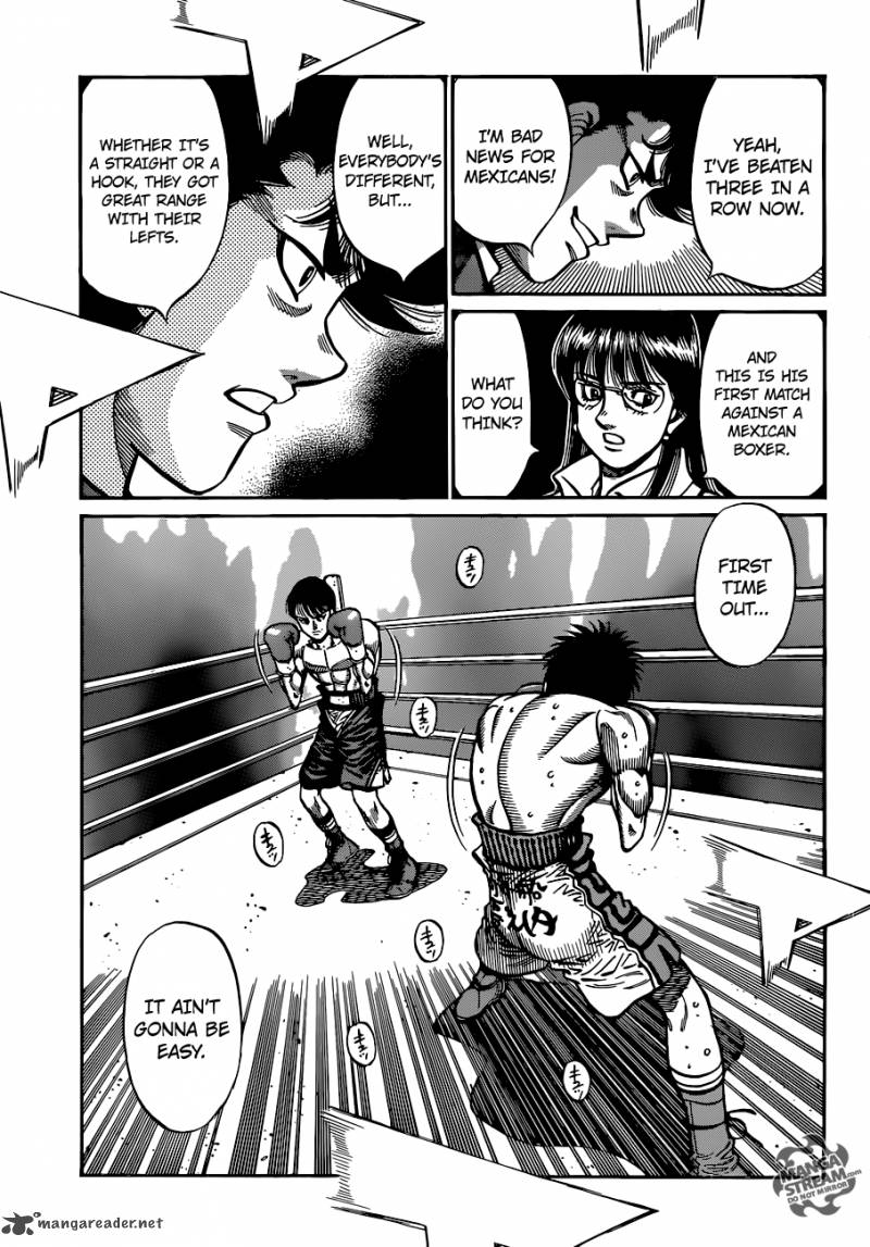 Hajime no Ippo Chapter 1032 - Page 21