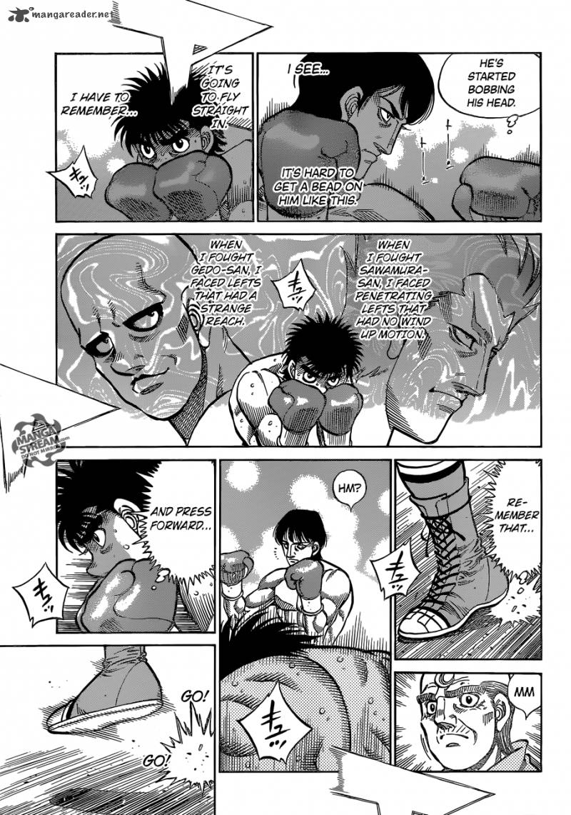 Hajime no Ippo Chapter 1033 - Page 10