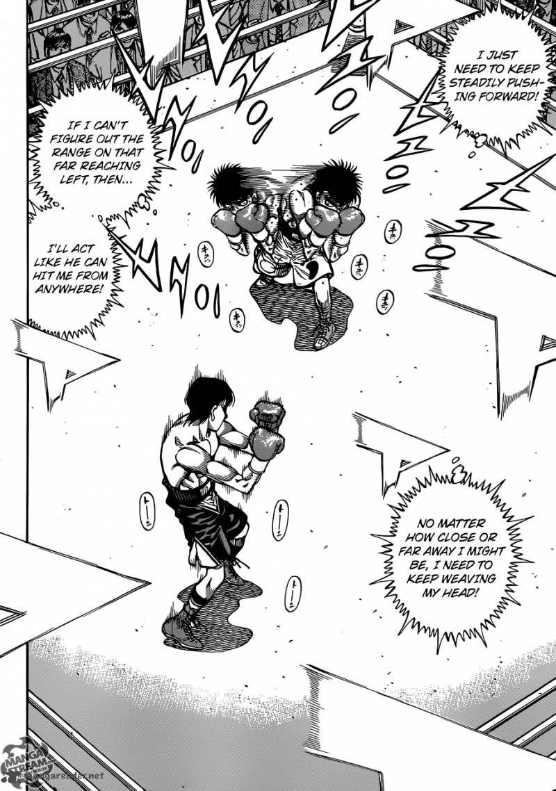 Hajime no Ippo Chapter 1033 - Page 9