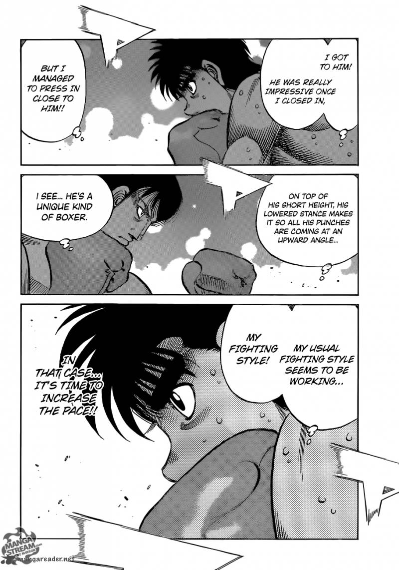 Hajime no Ippo Chapter 1035 - Page 12