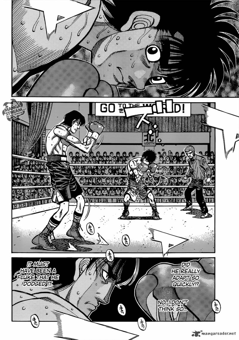 Hajime no Ippo Chapter 1038 - Page 4