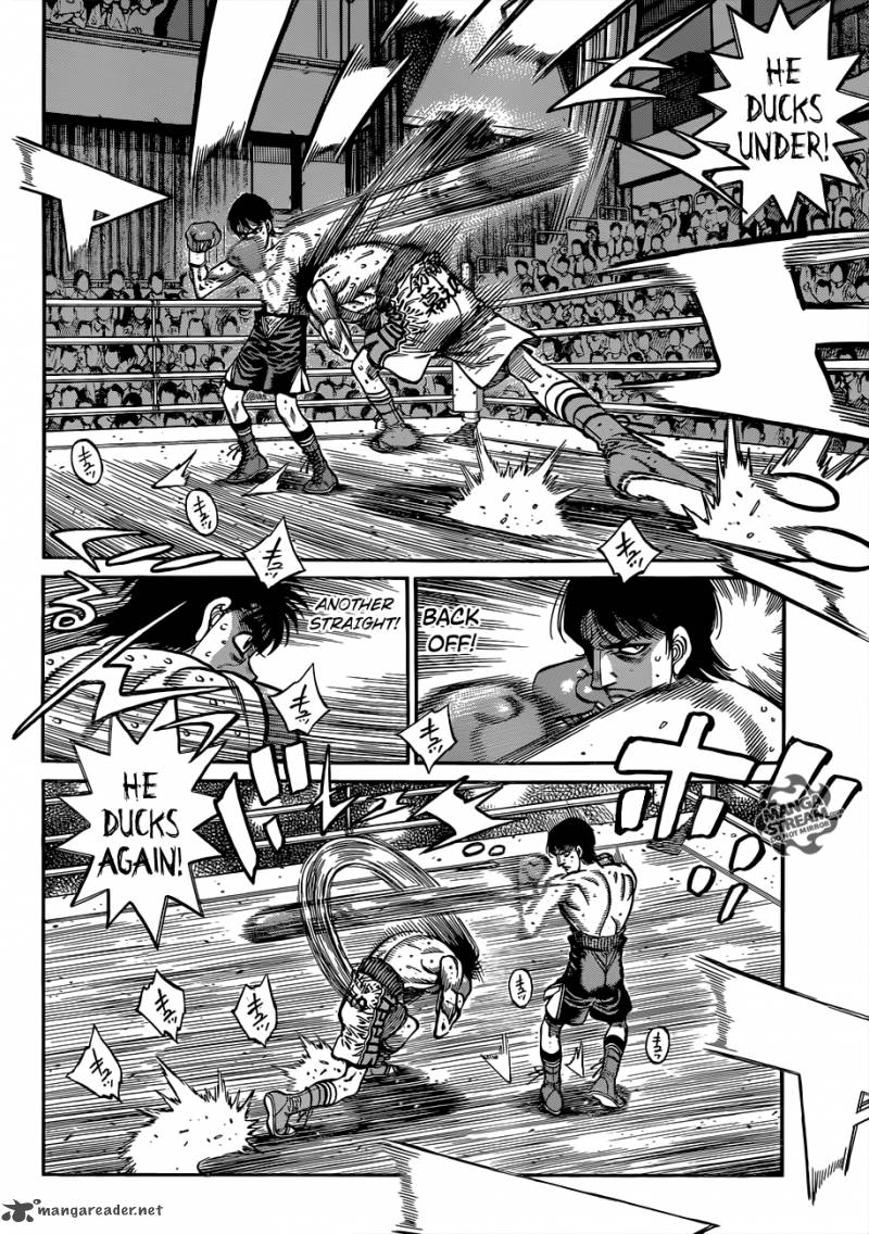 Hajime no Ippo Chapter 1038 - Page 6