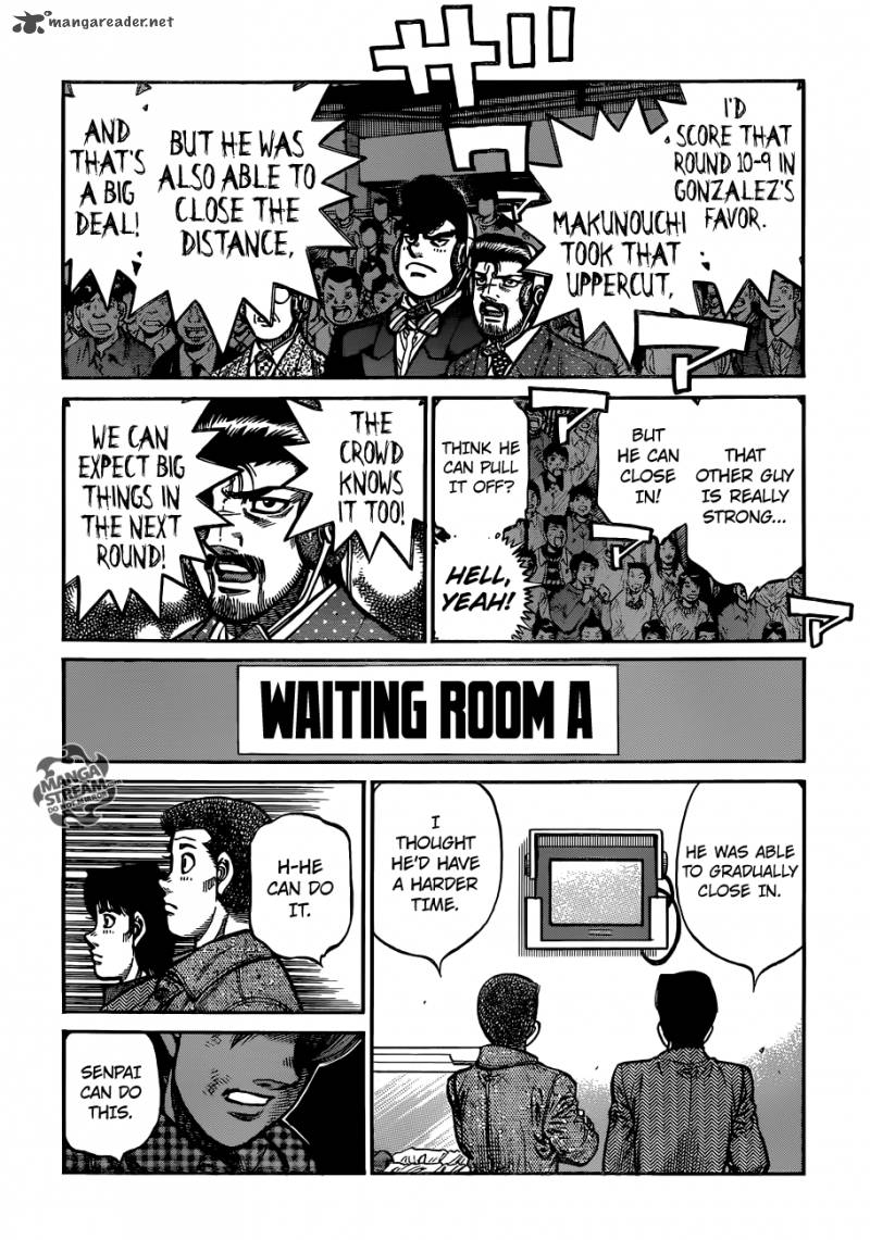 Hajime no Ippo Chapter 1039 - Page 15