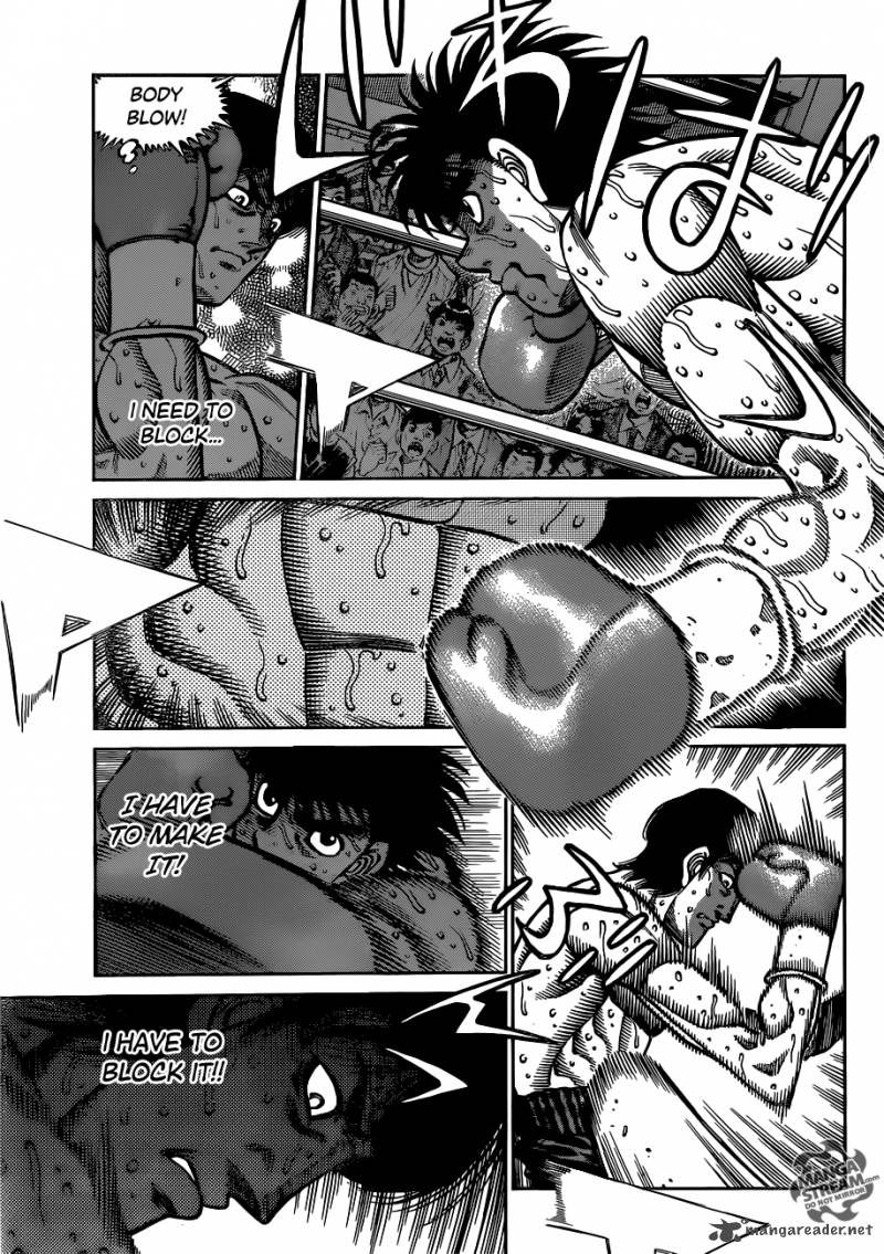 Hajime no Ippo Chapter 1039 - Page 8