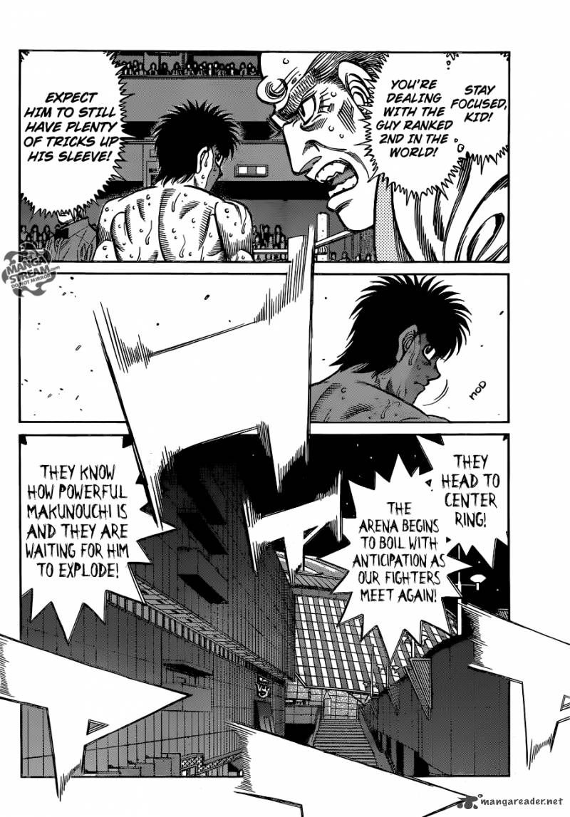 Hajime no Ippo Chapter 1040 - Page 3