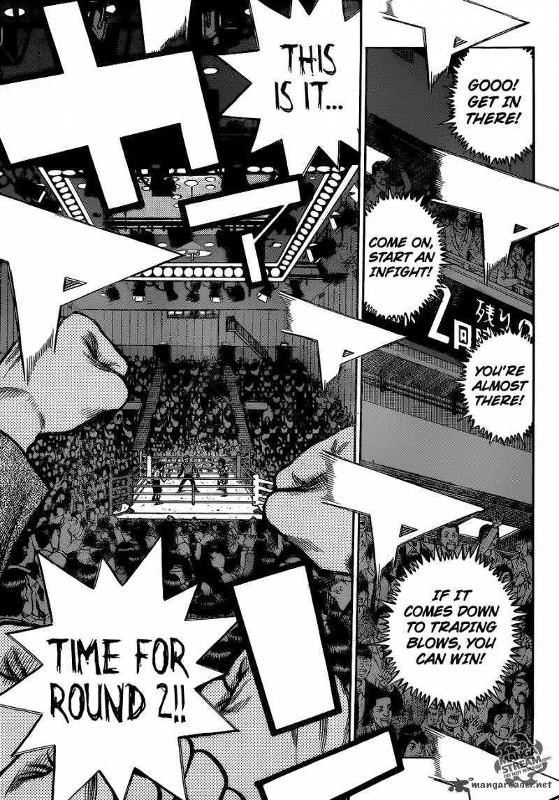 Hajime no Ippo Chapter 1040 - Page 4