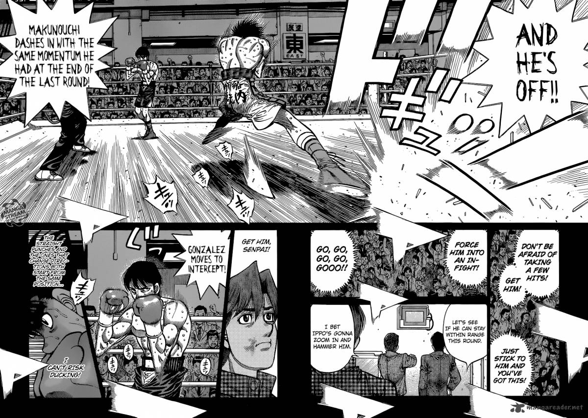 Hajime no Ippo Chapter 1040 - Page 5