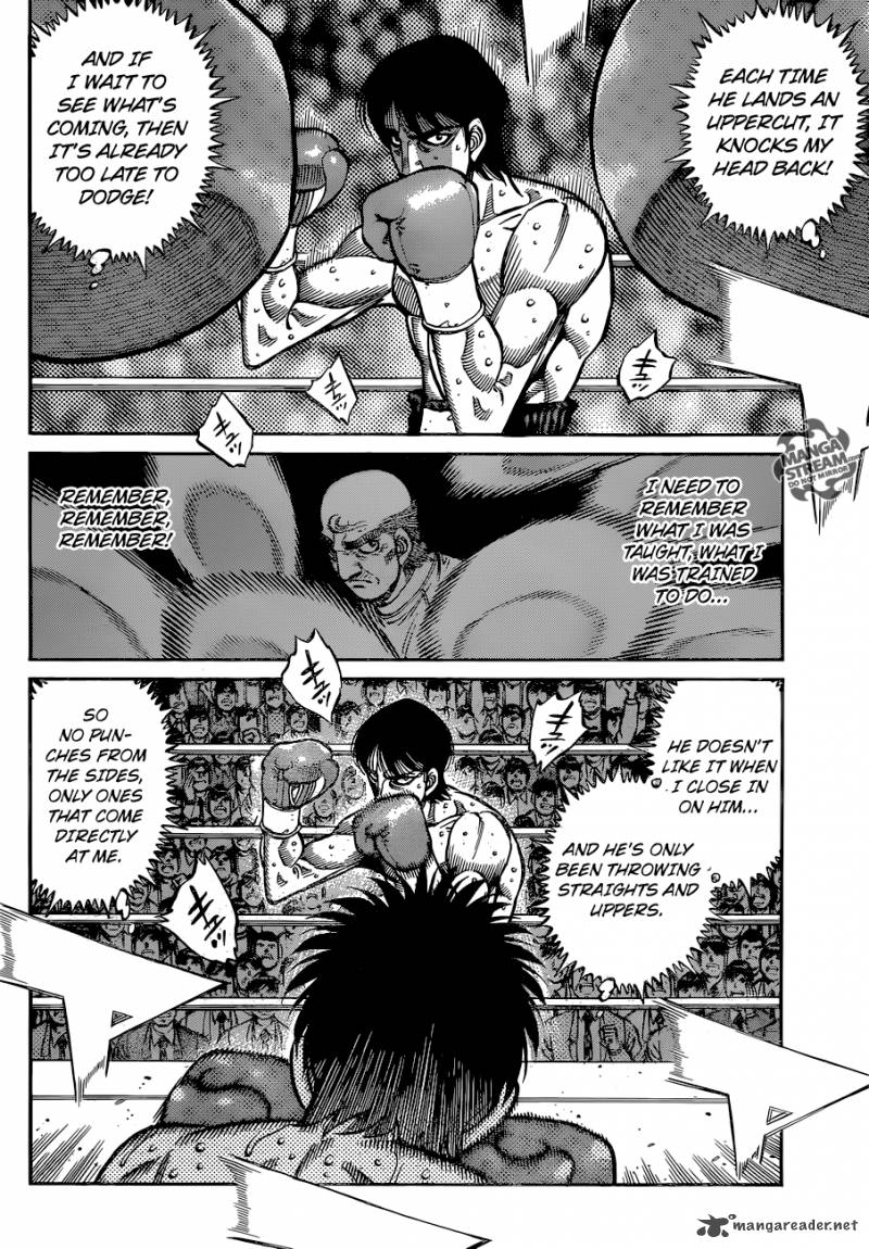 Hajime no Ippo Chapter 1040 - Page 6