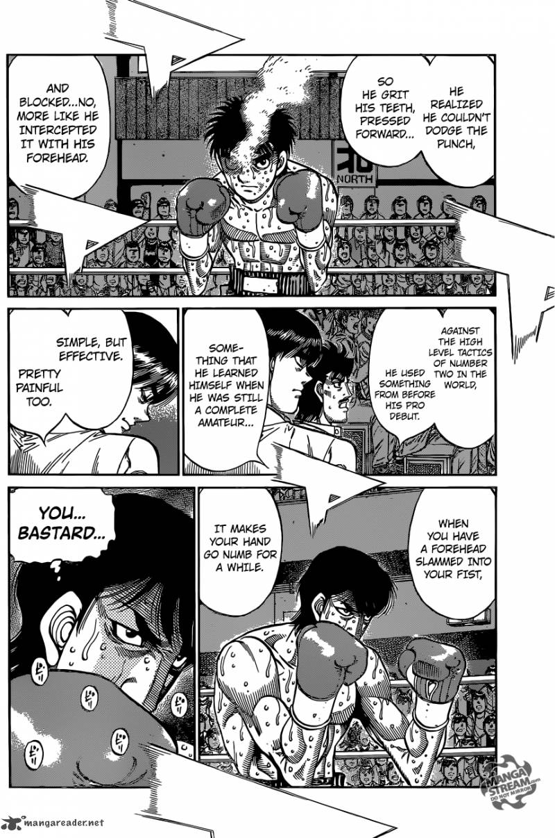 Hajime no Ippo Chapter 1042 - Page 14
