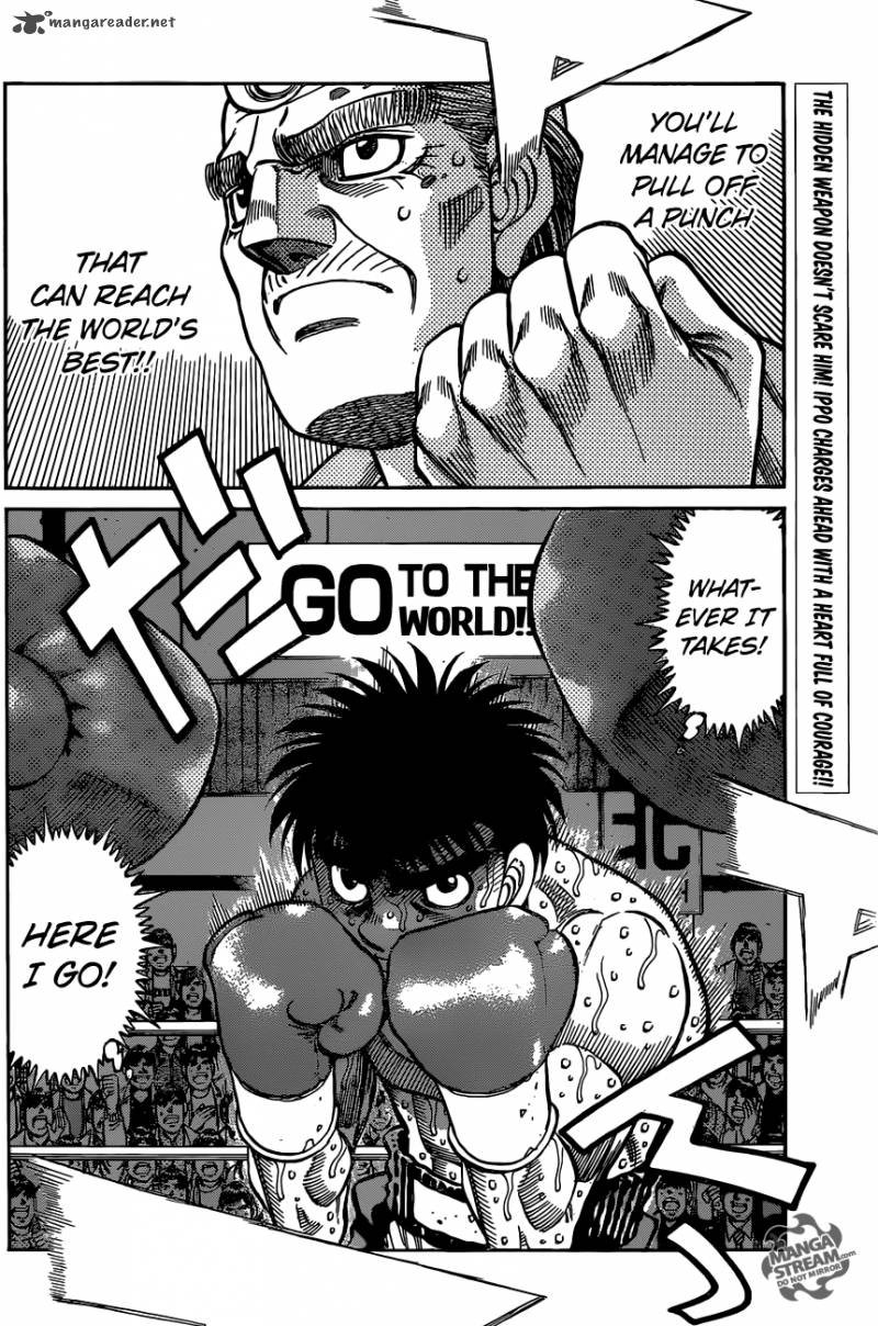 Hajime no Ippo Chapter 1042 - Page 16