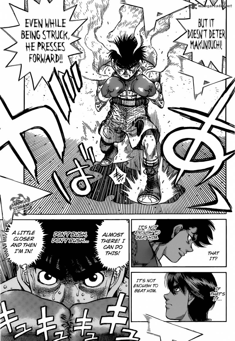 Hajime no Ippo Chapter 1047 - Page 7