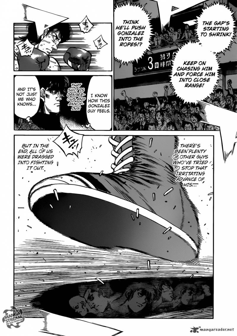 Hajime no Ippo Chapter 1047 - Page 8