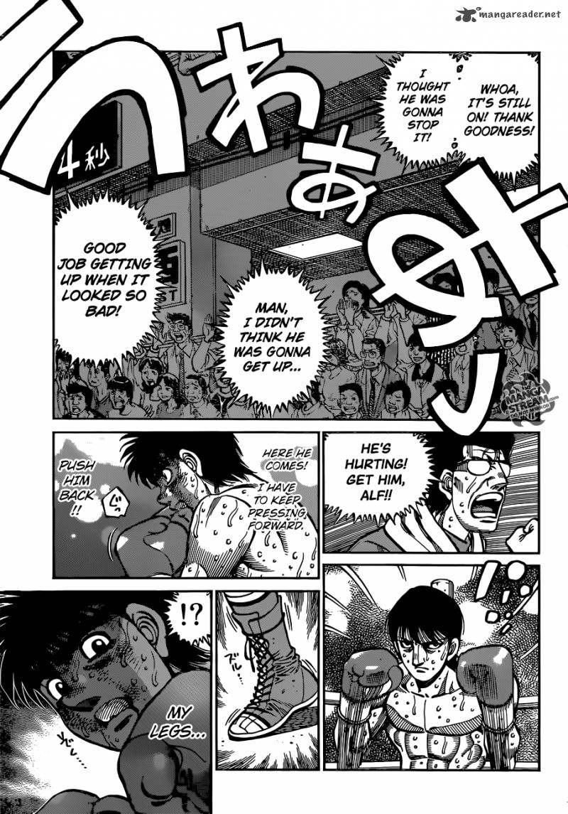 Hajime no Ippo Chapter 1050 - Page 5