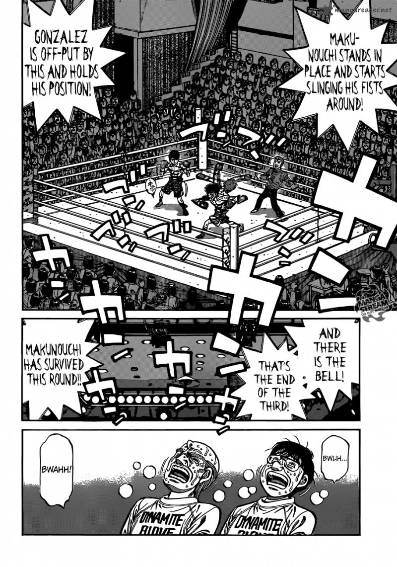 Hajime no Ippo Chapter 1050 - Page 8