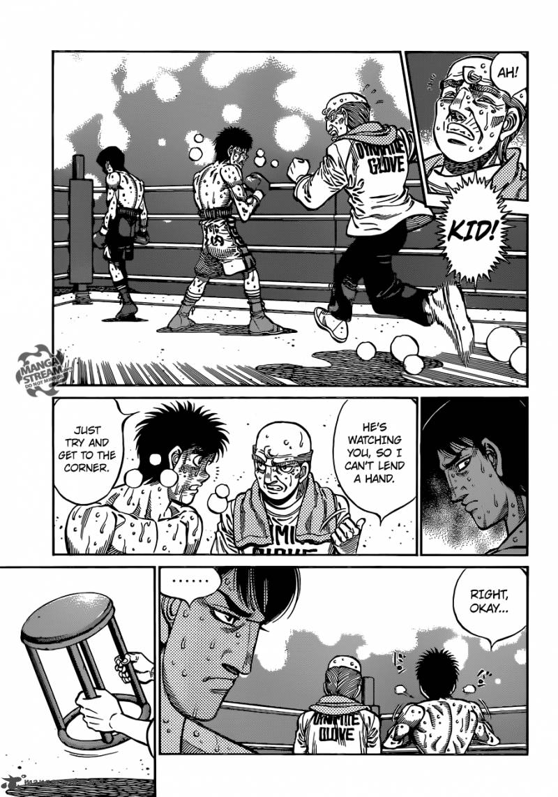 Hajime no Ippo Chapter 1050 - Page 9