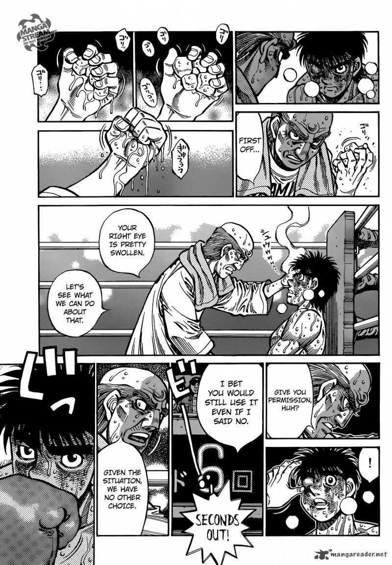 Hajime no Ippo Chapter 1054 - Page 8