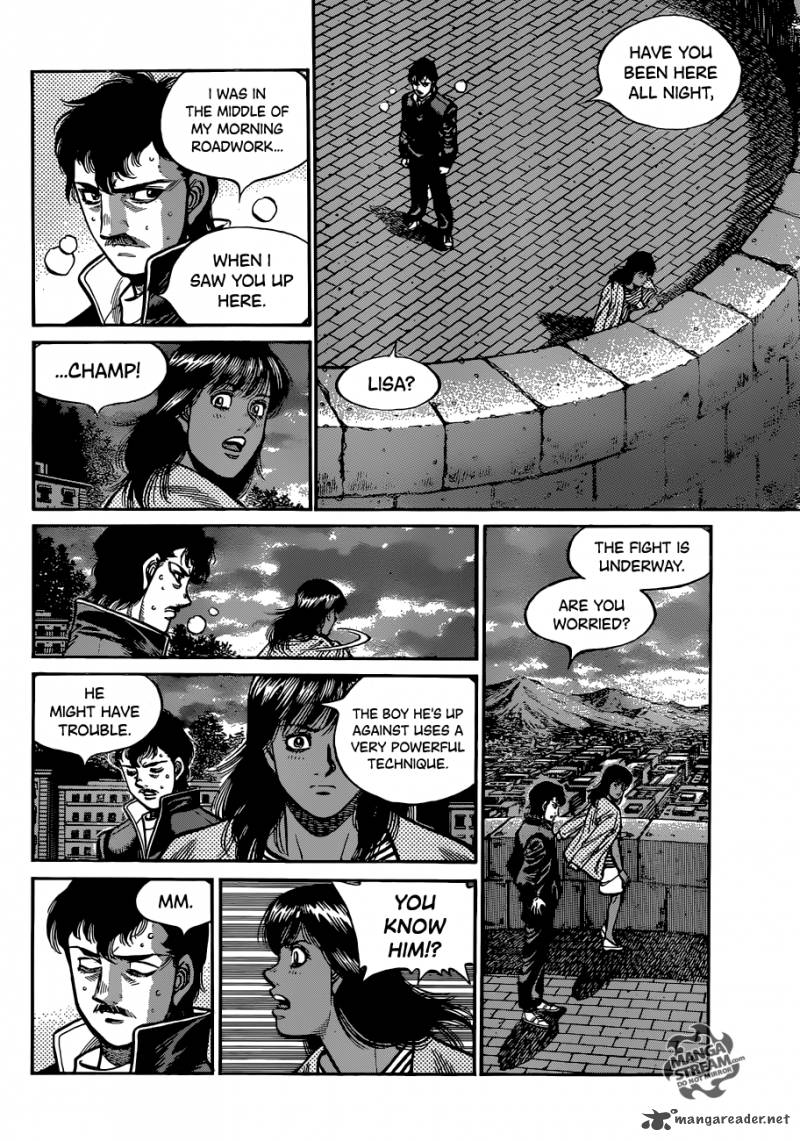 Hajime no Ippo Chapter 1055 - Page 6