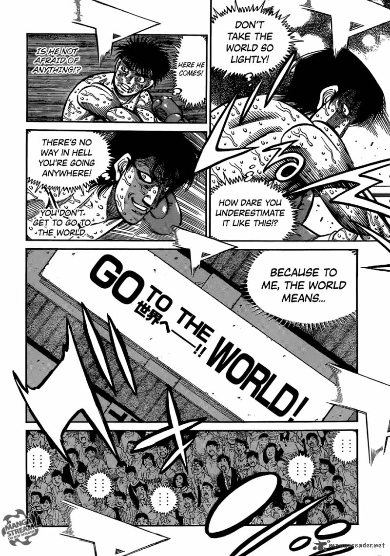 Hajime no Ippo Chapter 1057 - Page 3