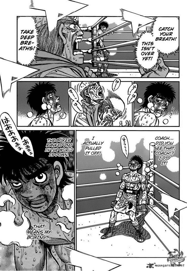 Hajime no Ippo Chapter 1062 - Page 8