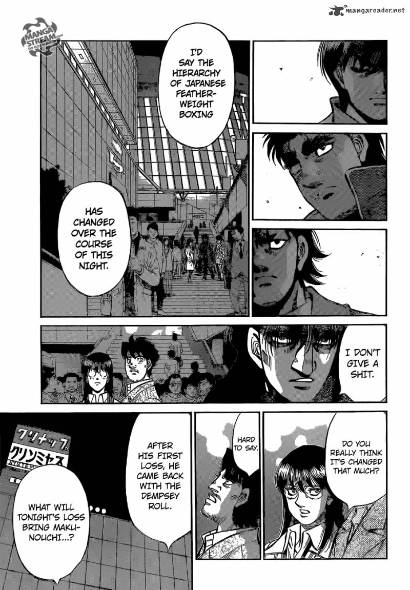 Hajime no Ippo Chapter 1072 - Page 8