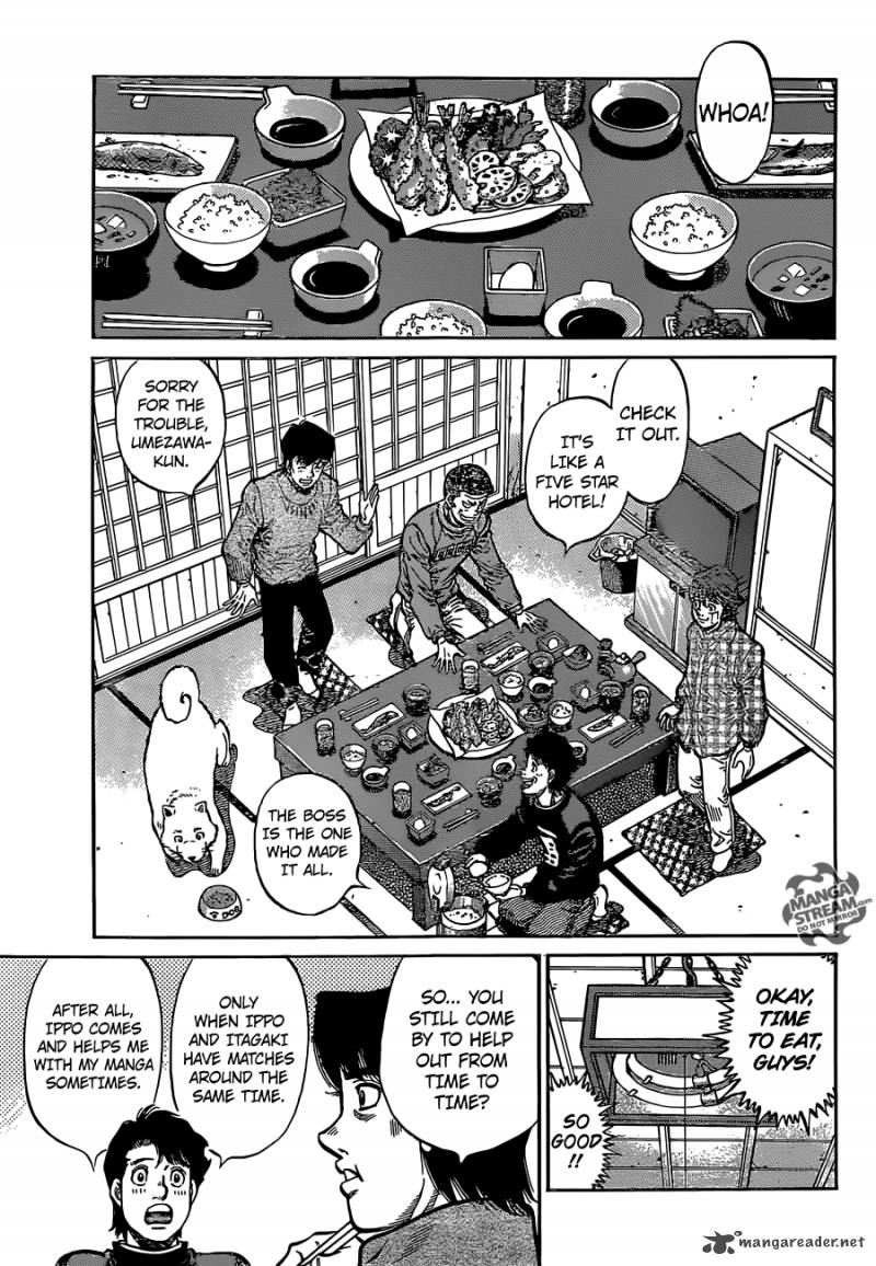Hajime no Ippo Chapter 1073 - Page 4