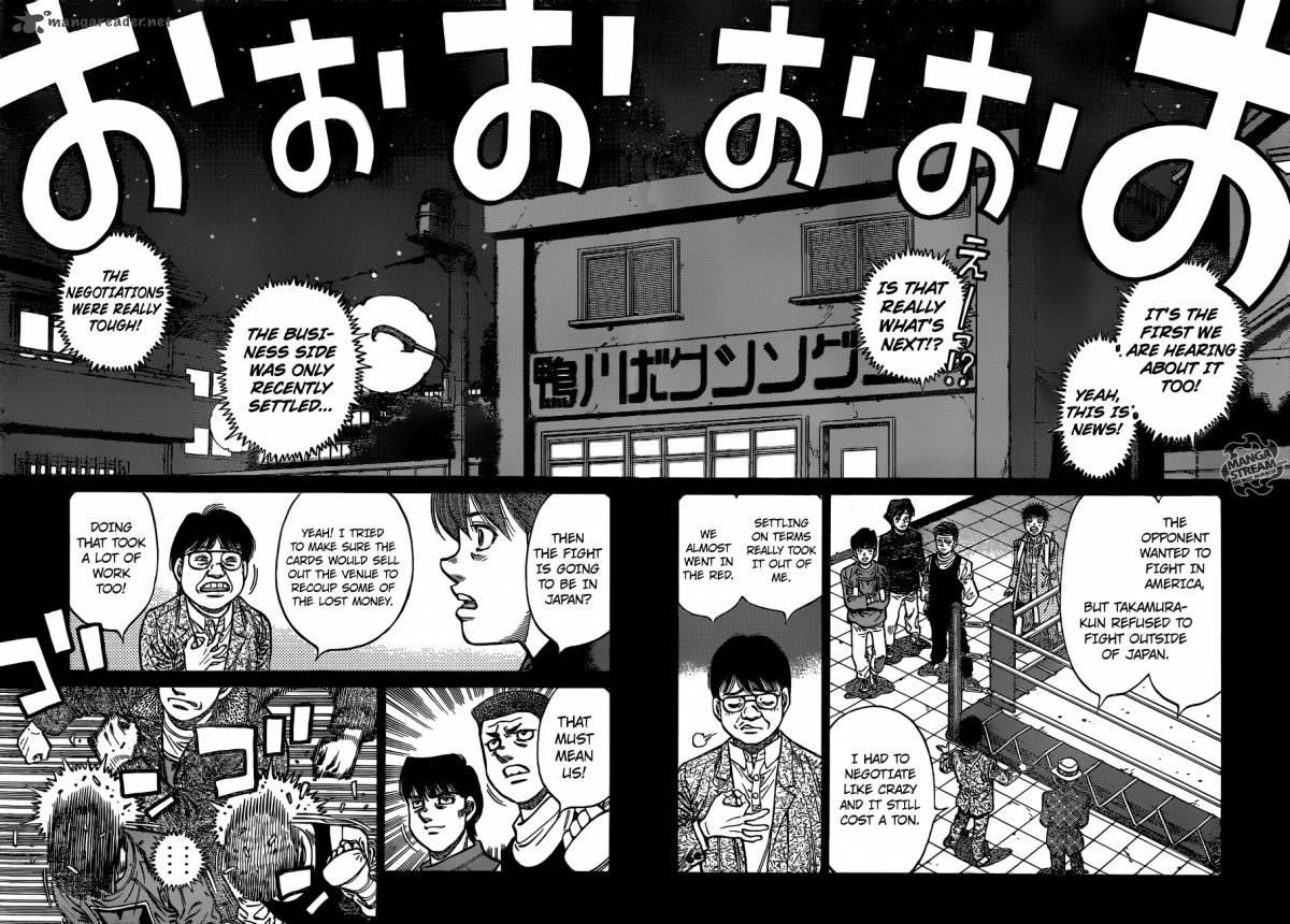Hajime no Ippo Chapter 1078 - Page 2