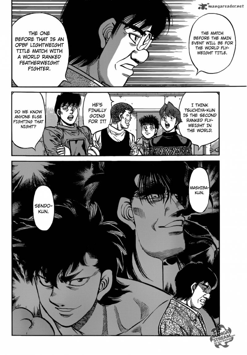 Hajime no Ippo Chapter 1078 - Page 3