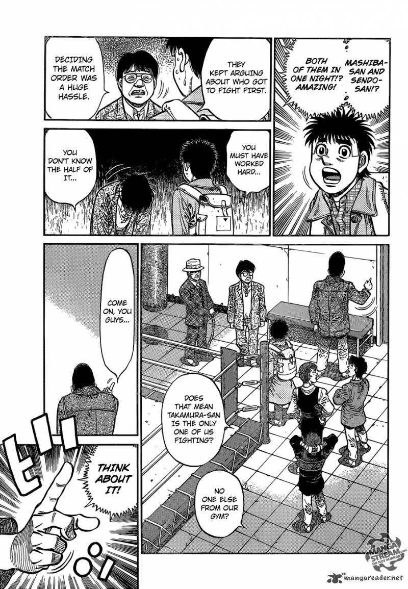 Hajime no Ippo Chapter 1078 - Page 4