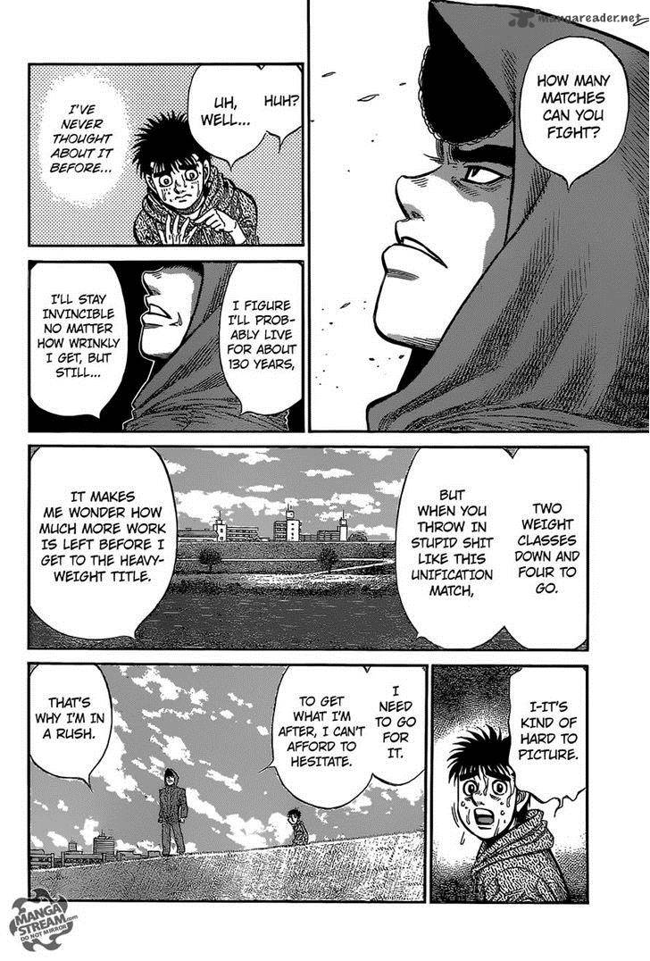 Hajime no Ippo Chapter 1080 - Page 8