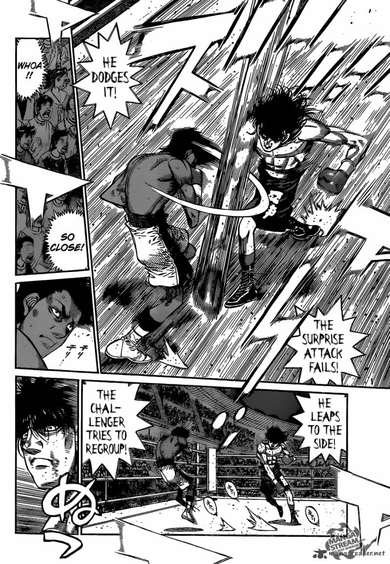 Hajime no Ippo Chapter 1083 - Page 4