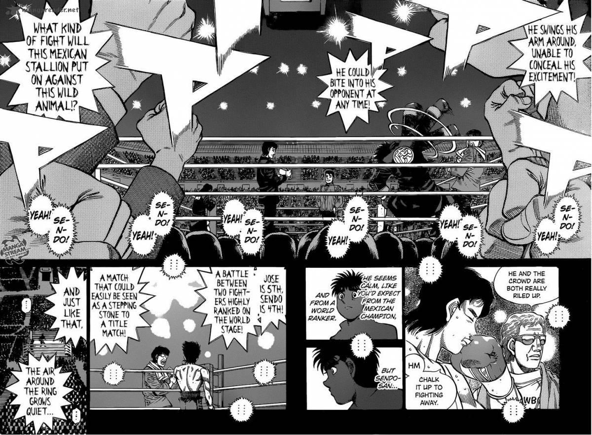 Hajime no Ippo Chapter 1085 - Page 14