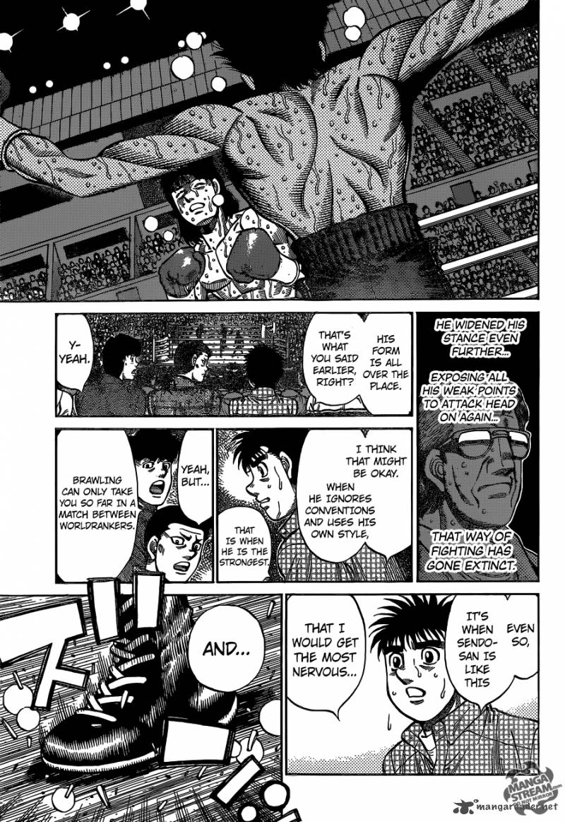Hajime no Ippo Chapter 1090 - Page 15