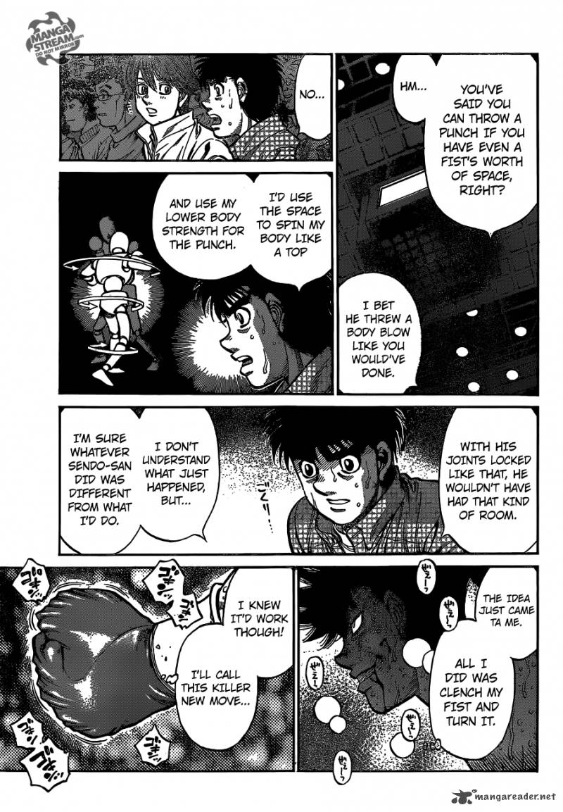 Hajime no Ippo Chapter 1090 - Page 7