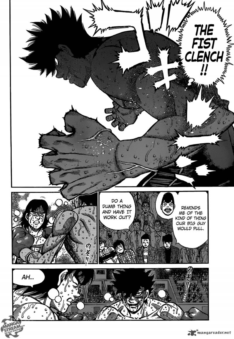 Hajime no Ippo Chapter 1090 - Page 8