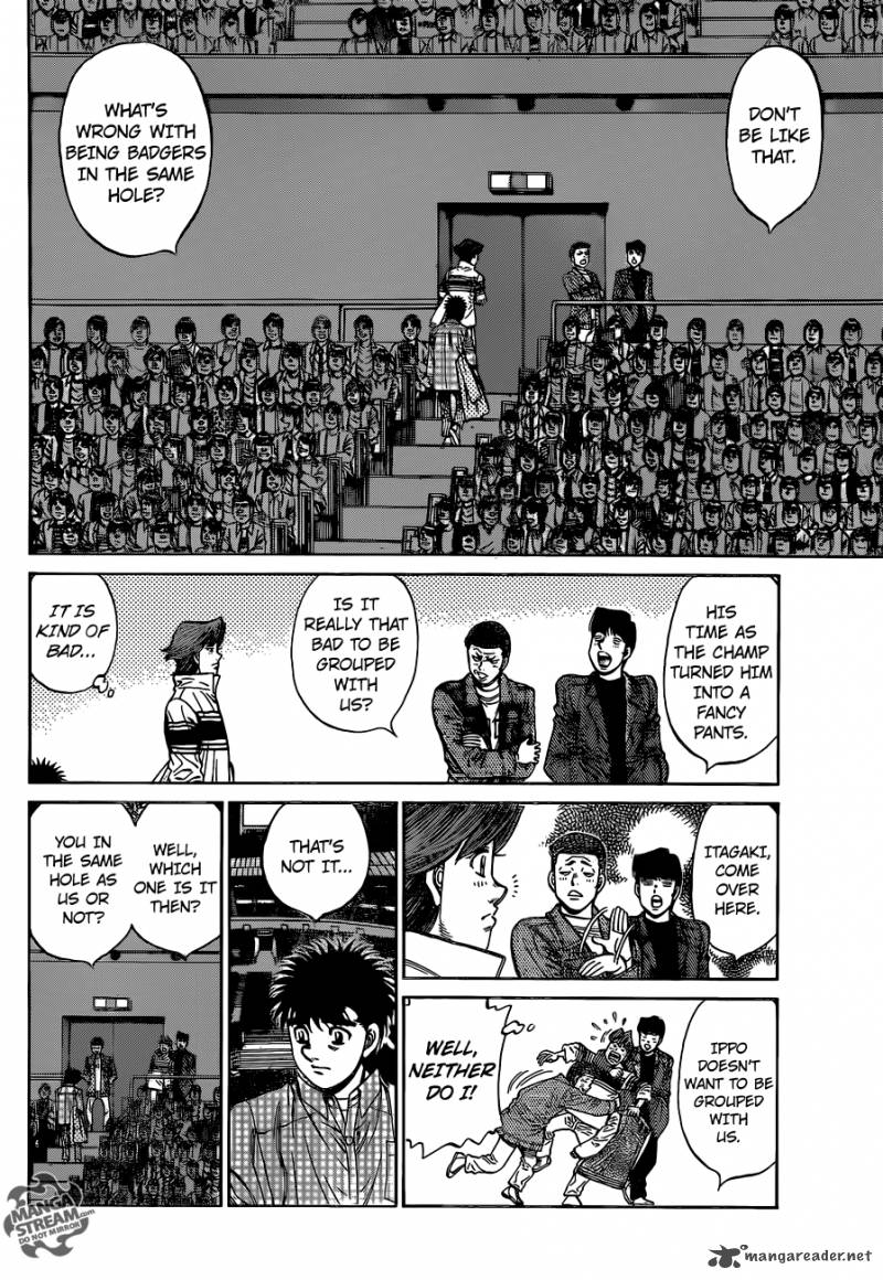Hajime no Ippo Chapter 1093 - Page 2