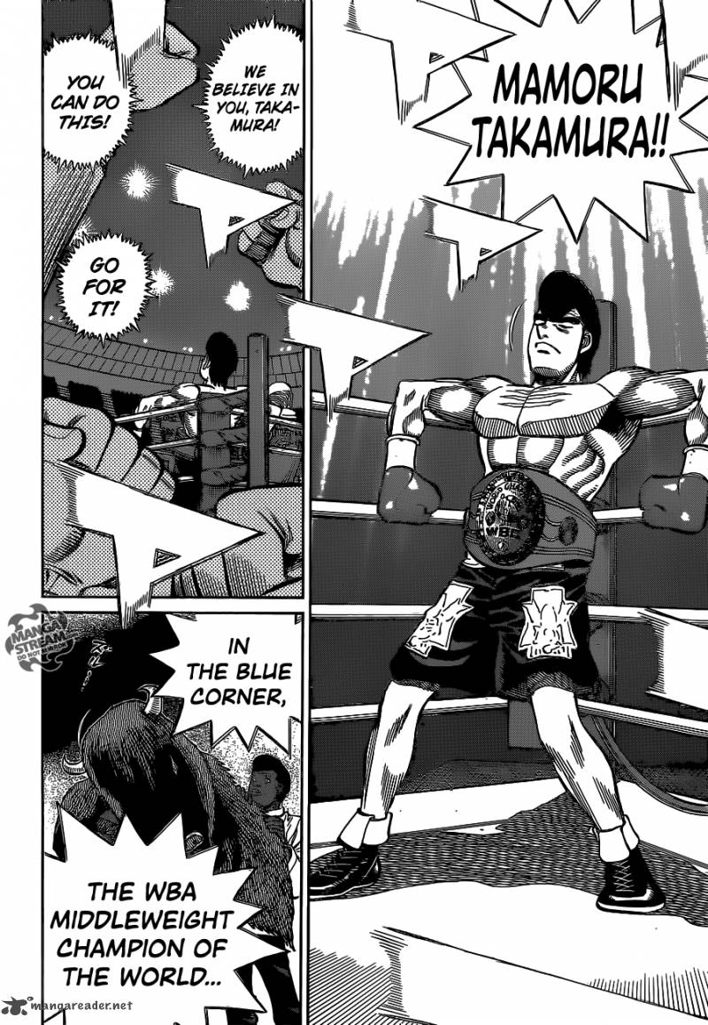 Hajime no Ippo Chapter 1095 - Page 11
