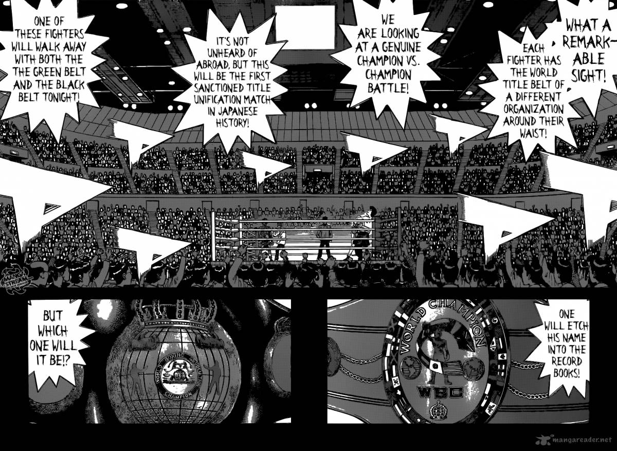 Hajime no Ippo Chapter 1095 - Page 13