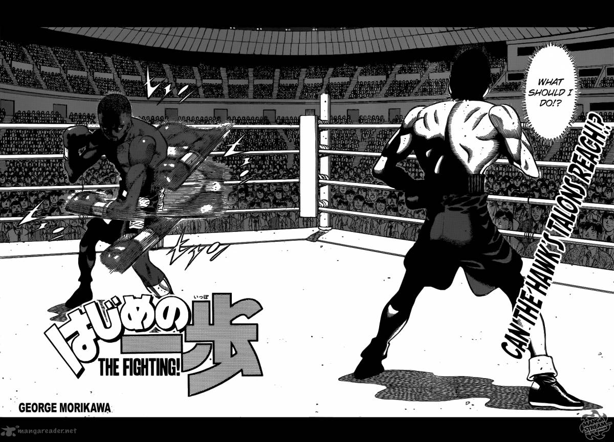 Hajime no Ippo Chapter 1098 - Page 2