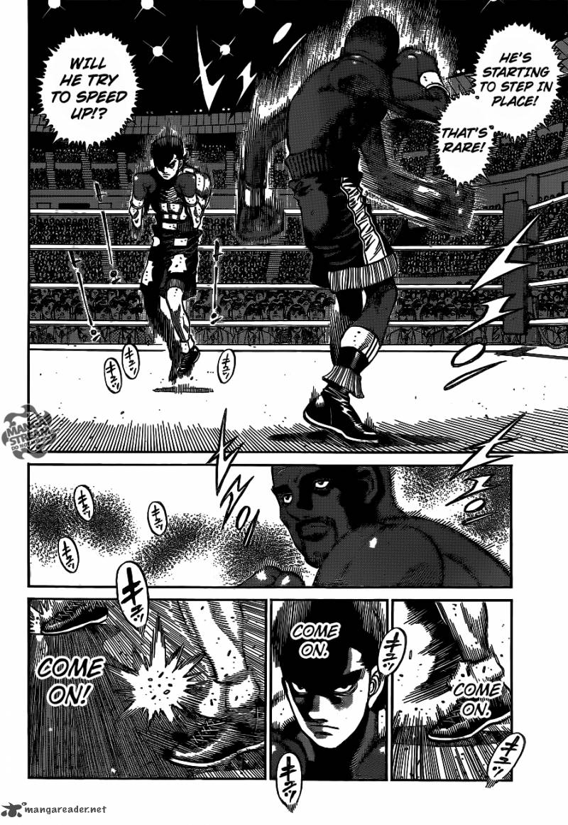 Hajime no Ippo Chapter 1098 - Page 5