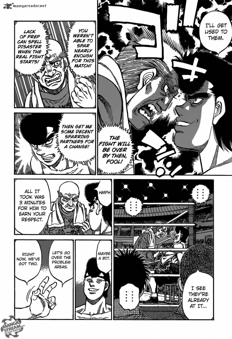 Hajime no Ippo Chapter 1099 - Page 4