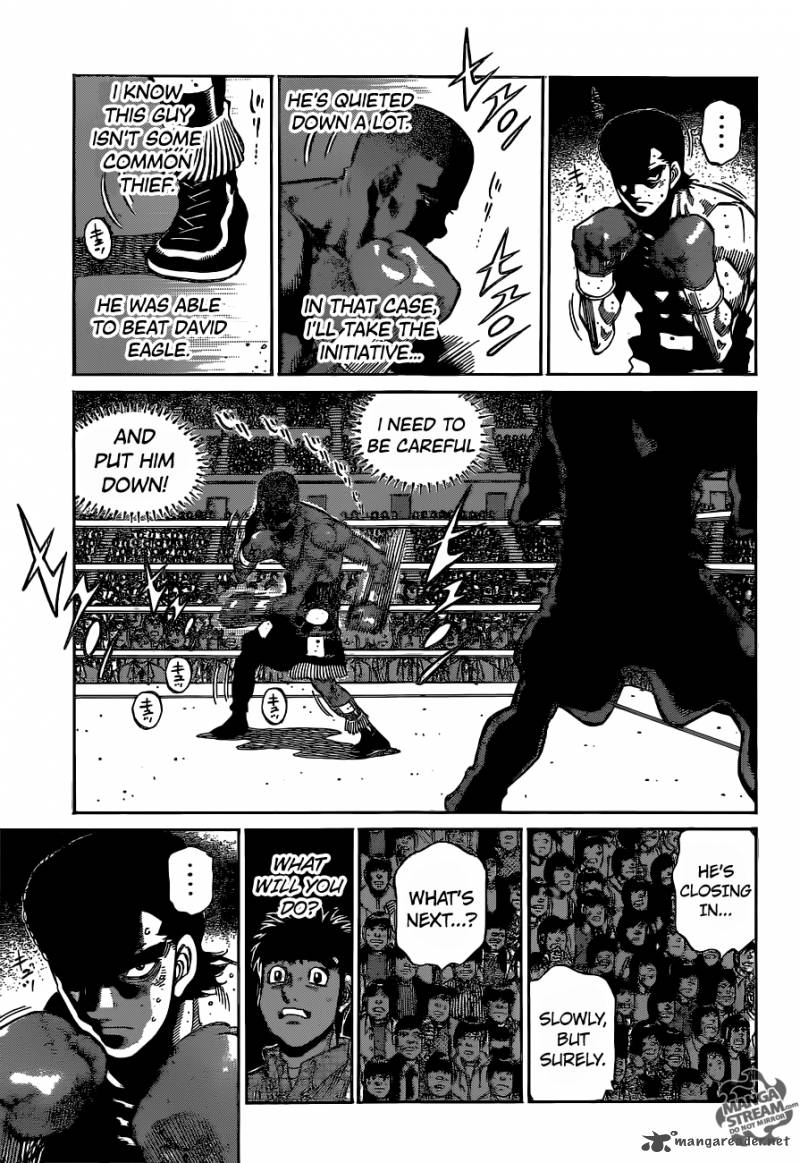 Hajime no Ippo Chapter 1100 - Page 14