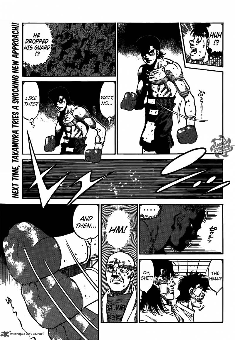 Hajime no Ippo Chapter 1100 - Page 16