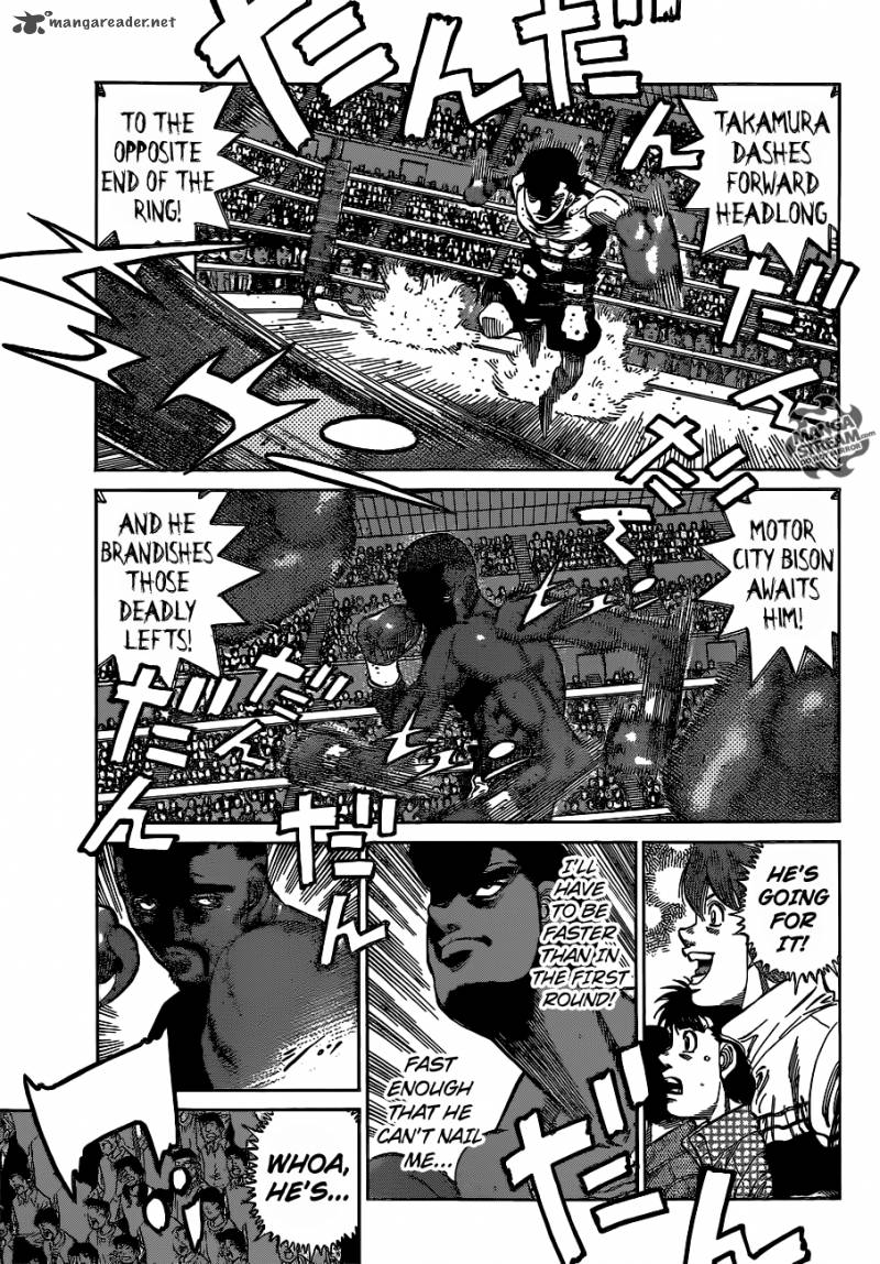Hajime no Ippo Chapter 1100 - Page 3