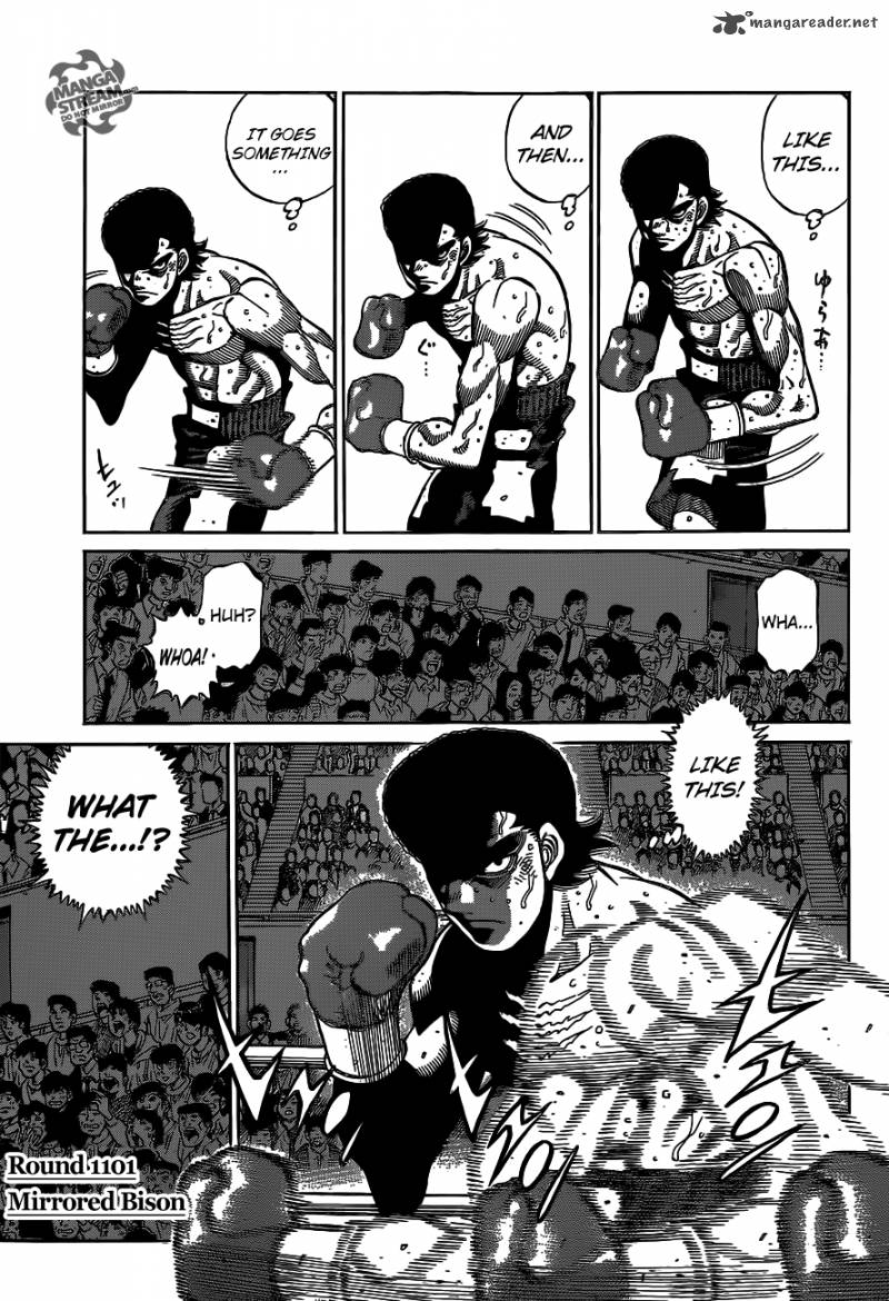 Hajime no Ippo Chapter 1101 - Page 1