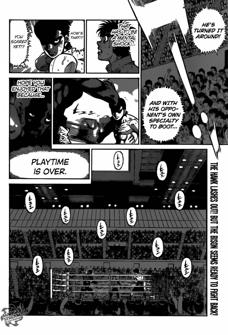 Hajime no Ippo Chapter 1101 - Page 16