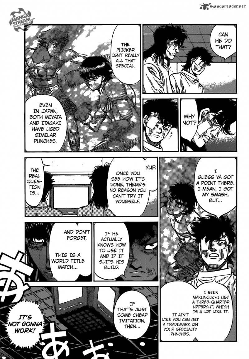 Hajime no Ippo Chapter 1101 - Page 4